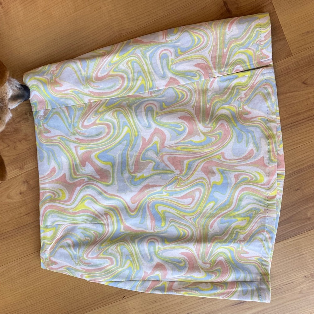 Target Art Class Girls Pastel Swirl Patterned Kids Skirt Size L Large 10/12, 996 - Picture 2 of 5